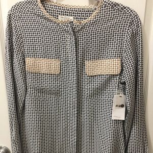 Equipment (NWT) silk top M